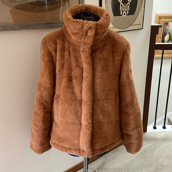 7 For All Mankind Jackets & Blazers - 7 For All Mankind Faux Fur Jacket